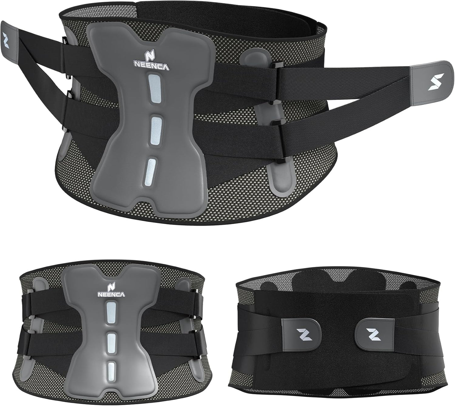 Back Brace for Lower Back Pain Relief with Bionic Support System, Adjustable Lumbar Support Belt for Men & Women with Lumbar Pad, Soft Breathable Mesh for Herniated Disc, Sciatica, Scoliosis...