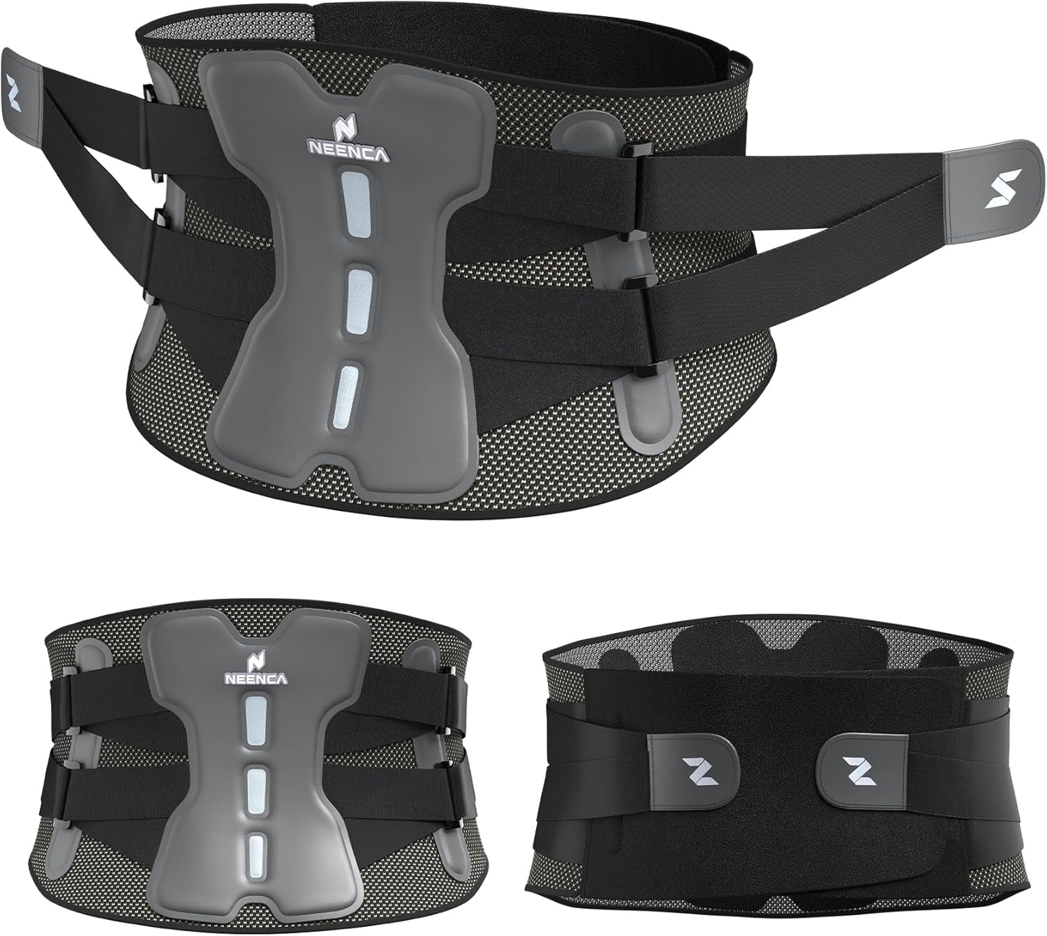 Back Brace for Lower Back Pain Relief with Bionic Support System, Adjustable Lumbar Support Belt for Men & Women with Lumbar Pad, Soft Breathable Mesh for Herniated Disc, Sciatica, Scoliosis...